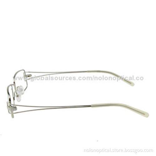 Stainless steel Full-Rim with Fold End-piece Women's Eyeglass FramesNew